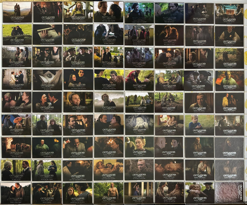 2023 Outlander Season 5 Silver Foil Parallel Base Trading Card Set (72) Cryptozo - TvMovieCards.com