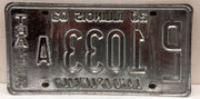 2003 Illinois Dealer Dealership License Plate DL 1033A Trailer   - TvMovieCards.com