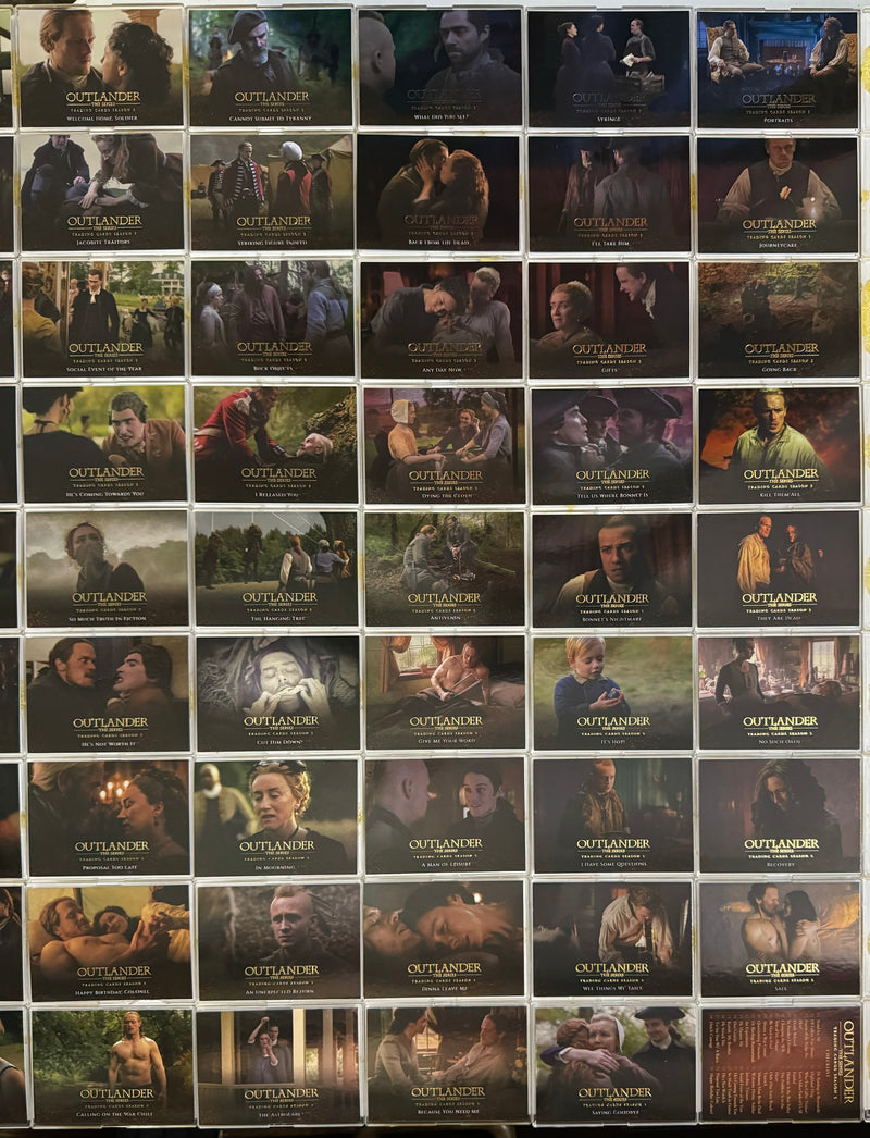 2023 Outlander Season 5 Gold Foil Parallel Base Trading Card Set (72) Cryptozoic   - TvMovieCards.com
