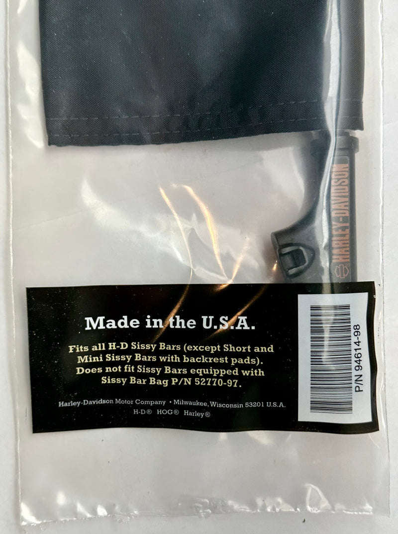 1998 Harley Davidson Genuine Motorcycle Hog Logo Flag Sissy Bar Mount 94614-98   - TvMovieCards.com
