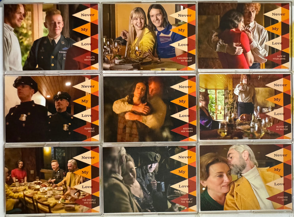 2023 Outlander Season 5 Never My Love Insert Card Set NL1-NL9 Cryptozoic   - TvMovieCards.com