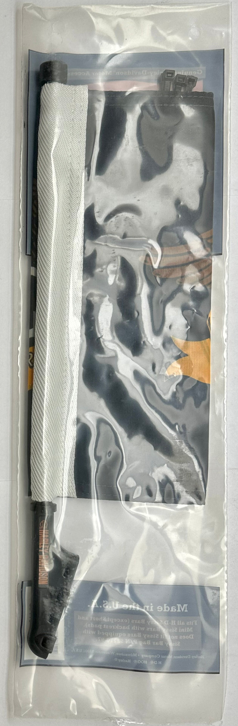 1998 Harley Davidson Genuine Motorcycle Hog Logo Flag Sissy Bar Mount 94614-98   - TvMovieCards.com