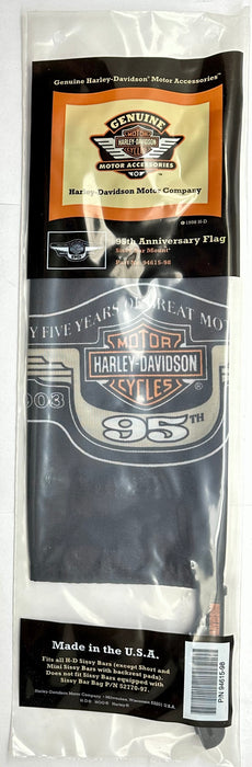 1998 Harley Davidson Genuine 95th Anniversary Flag Sissy Bar Mount 94615-98   - TvMovieCards.com