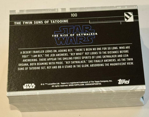2020 Star Wars The Rise of Skywalker Series 2 100 Trading Base Card Set Topps - TvMovieCards.com