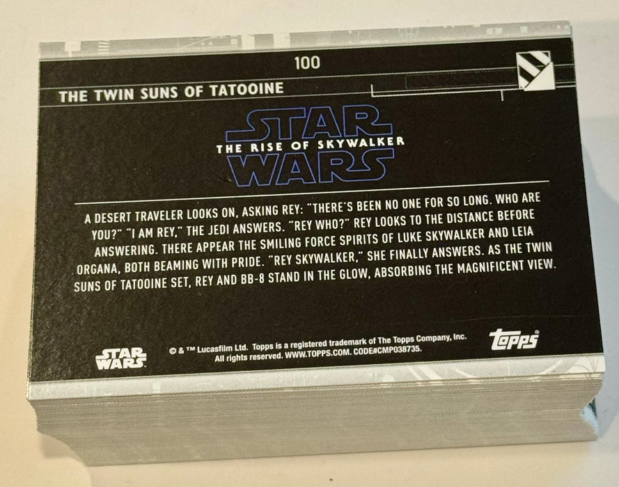 2020 Star Wars The Rise of Skywalker Series 2 100 Trading Base Card Set Topps - TvMovieCards.com