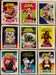 Star Warped Kids Series 1 & 2 (36) Sticker Card Set Mark Pingitore Parody GPK - TvMovieCards.com