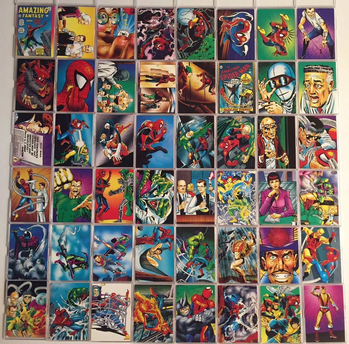 RARE Marvel Spiderman II 30th store Anniversary Trading Cards 1992 #10 Equipment