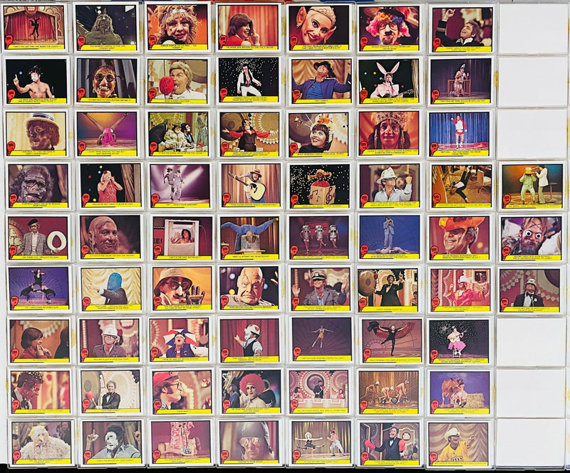 1977 The Gong Show TV Show Complete (66) Vintage Trading Card Set Fleer   - TvMovieCards.com