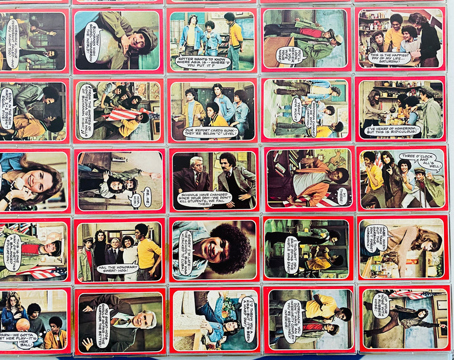Welcome Back Kotter Vintage Trading Card Set 53 Cards Topps 1976   - TvMovieCards.com
