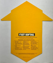 1989 Harley Davidson FXST Softail Handlebar Dealer Hang Tag   - TvMovieCards.com