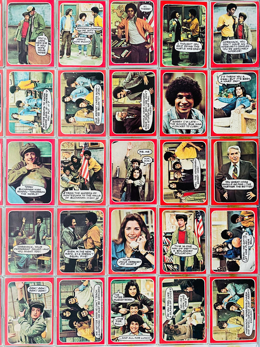 Welcome Back Kotter Vintage Trading Card Set 53 Cards Topps 1976   - TvMovieCards.com