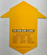 1989 Harley Davidson FLTC Tour Glide Classic Handlebar Dealer Hang Tag   - TvMovieCards.com