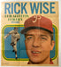 1970 Topps Baseball POSTER Inserts You Pick Singles *Finish Your Set* 8 Rick Wise  - TvMovieCards.com