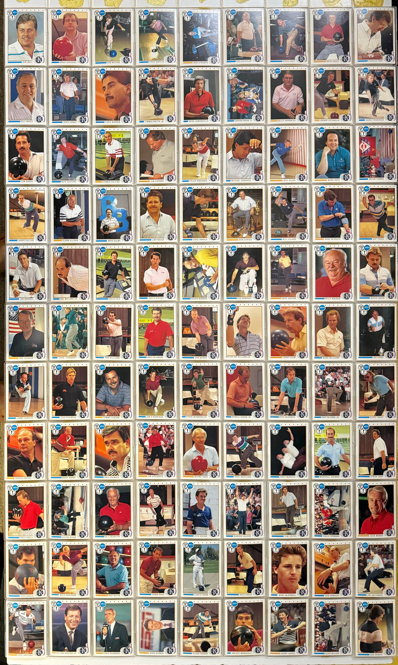 Kingpins Bowling Premiere Edition Vintage Trading Card Set of 100 Cards   - TvMovieCards.com