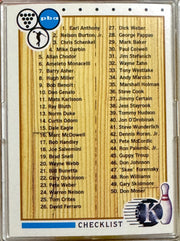 Kingpins Bowling Premiere Edition Vintage Trading Card Set of 100 Cards   - TvMovieCards.com
