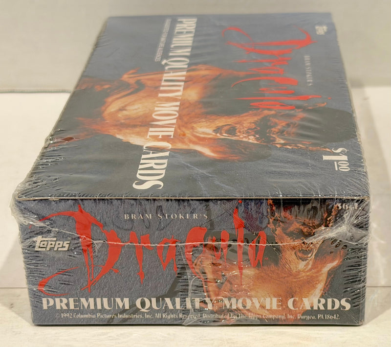 1992 Bram Stoker's Dracula Premium Movie Trading Card Box 36 packs Full Sealed