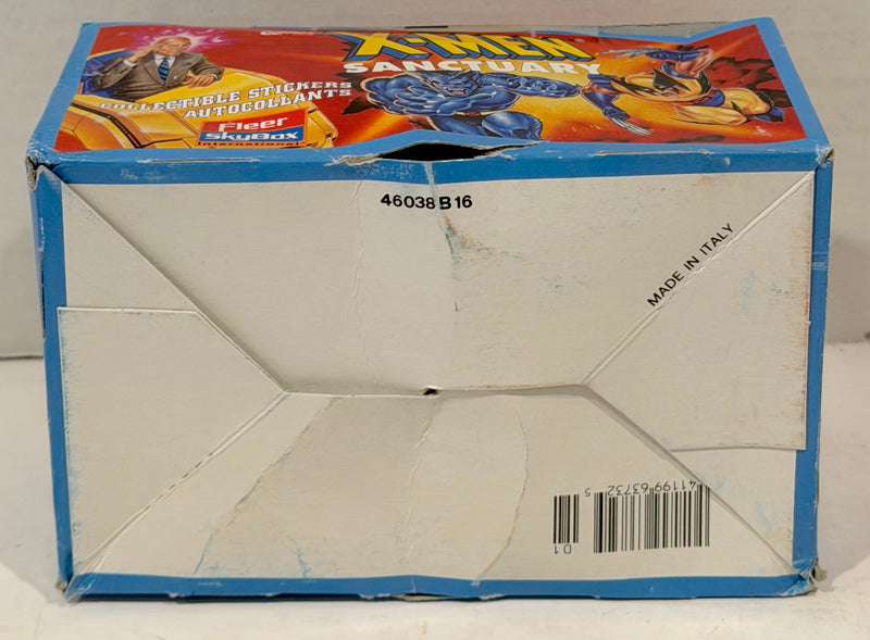 1996 Marvel X-Men Sanctuary Album Sticker Box 100 Packs Sealed Skybox Fleer