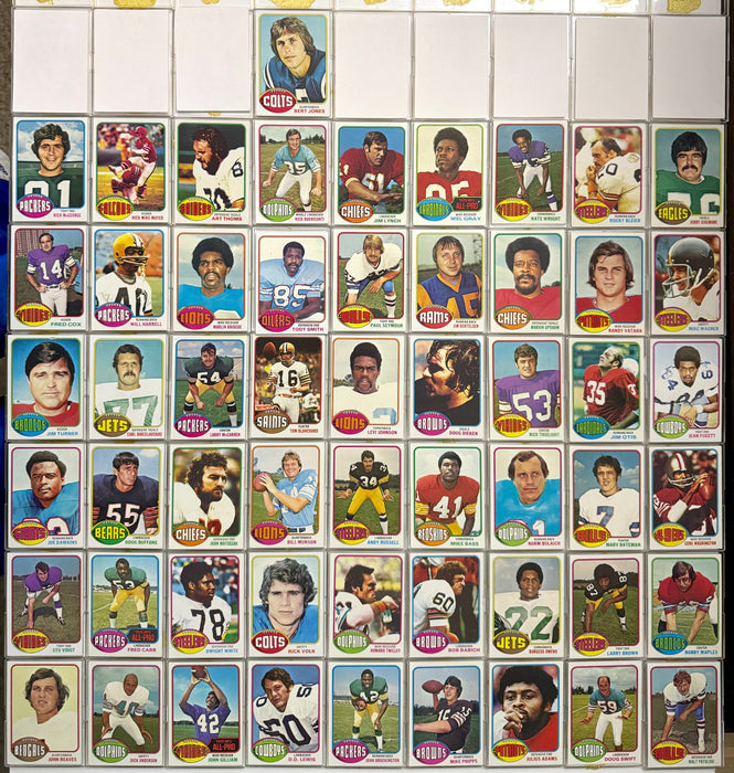 1976 Topps Football Trading Card Starter Set Lot of 154 Cards VG/EX   - TvMovieCards.com