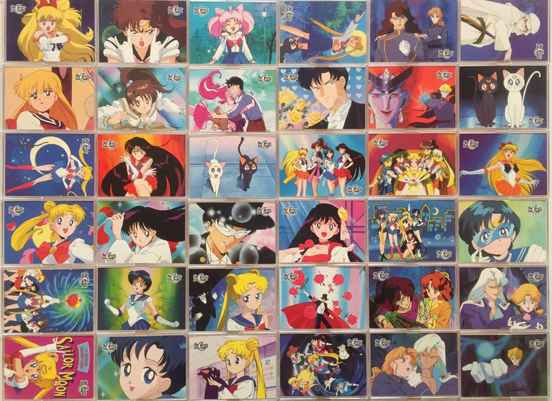 Sailor Moon Archival Base Card Set 72 Cards By Dart Flipcards 2000   - TvMovieCards.com
