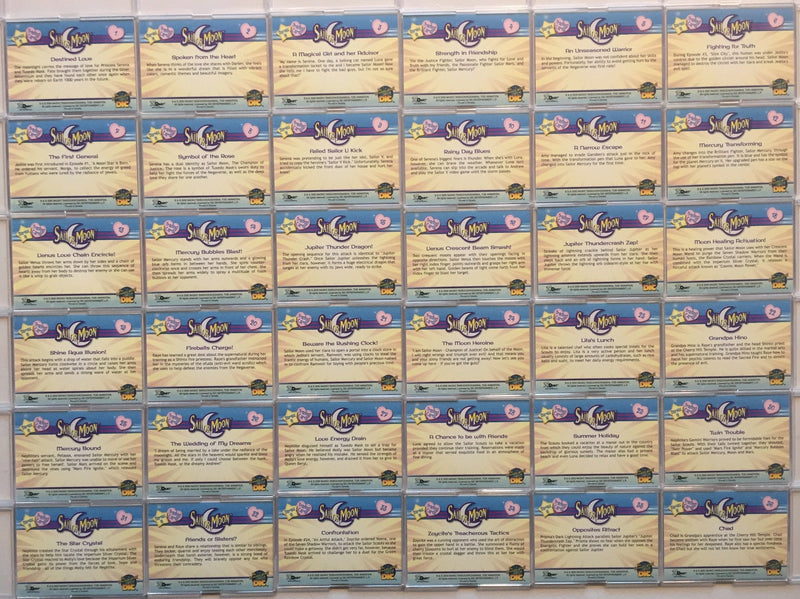 Sailor Moon Series 3 Base Card Set 72 Cards By Dart Flipcards 2000 - TvMovieCards.com