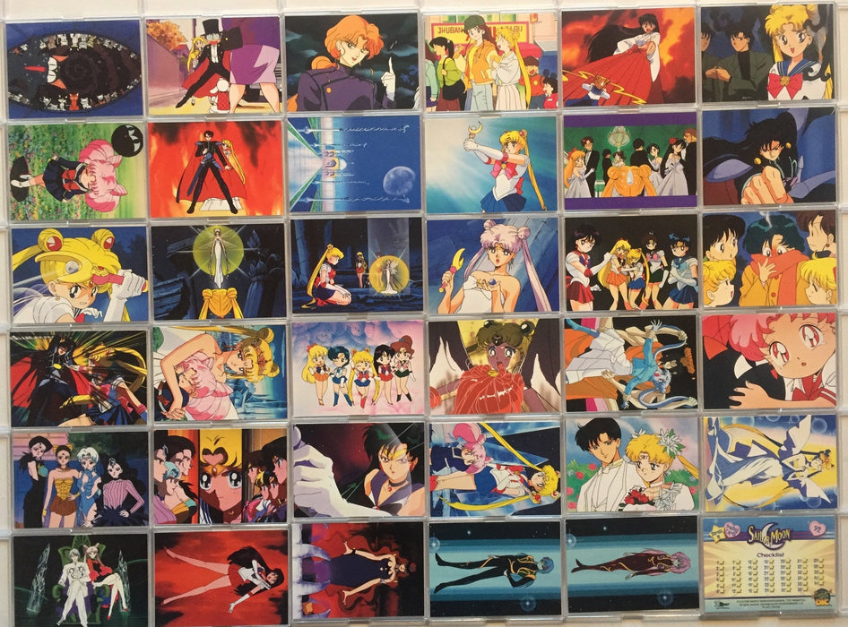 Sailor Moon Series 3 Base Card Set 72 Cards By Dart Flipcards   - TvMovieCards.com