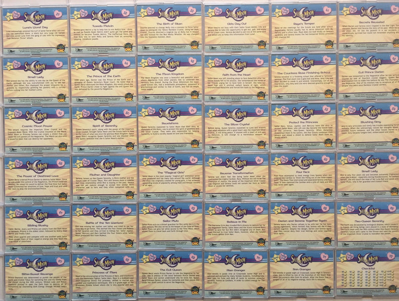 Sailor Moon Series 3 Base Card Set 72 Cards By Dart Flipcards 2000 - TvMovieCards.com