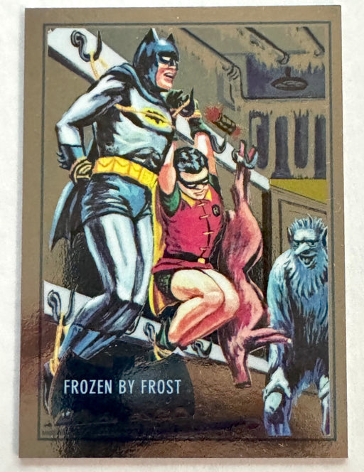 2016 DC Comics Justice League Batman Classic TV Frozen By Frost DC7-P4 NSU Card   - TvMovieCards.com