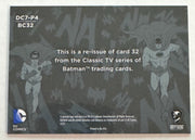 2016 DC Comics Justice League Batman Classic TV Frozen By Frost DC7-P4 NSU Card   - TvMovieCards.com