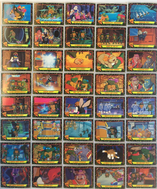 Teenage Mutant Ninja Turtles Cartoon Series 2 Card Set & Sticker Card Set   - TvMovieCards.com