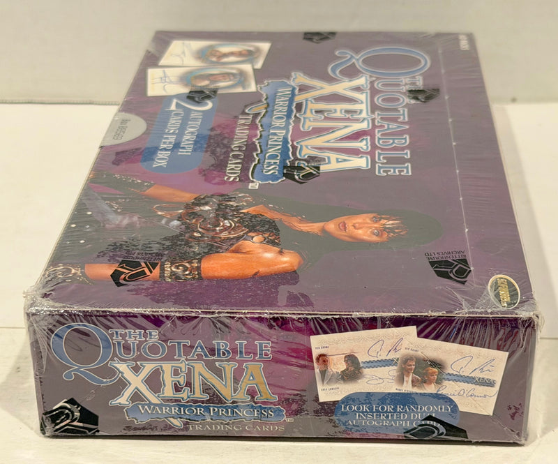 2003 The Quotable Xena Warrior Princess Trading Card Box Sealed 40 Packs