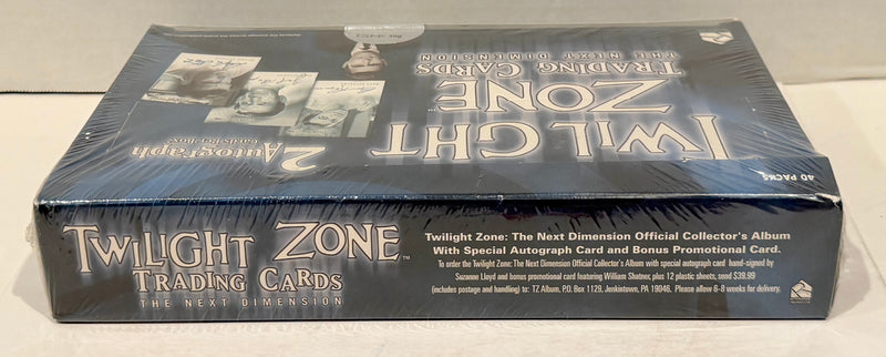 Twilight Zone The Next Dimension Series 2 Trading Card Box Rittenhouse 40 Packs