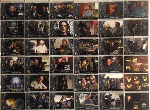 Stargate SG-1 Season 8 Eight Base Card Set 72 Cards 2006   - TvMovieCards.com
