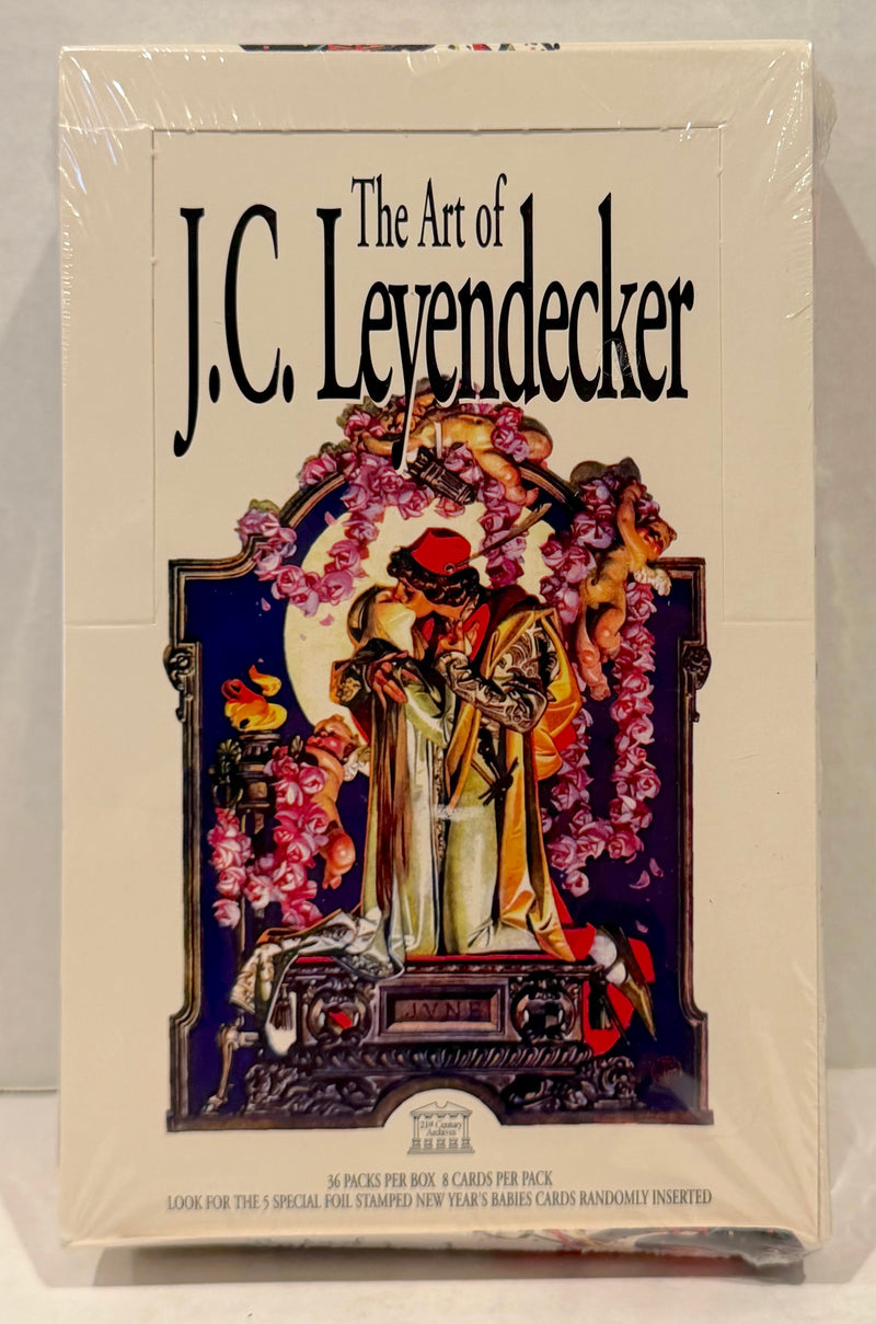 1995 The Art of J. C. Leyendecker Trading Card Box 36 Pack Factory Sealed
