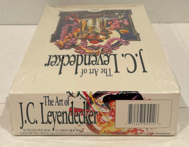 1995 The Art of J. C. Leyendecker Trading Card Box 36 Pack Factory Sealed