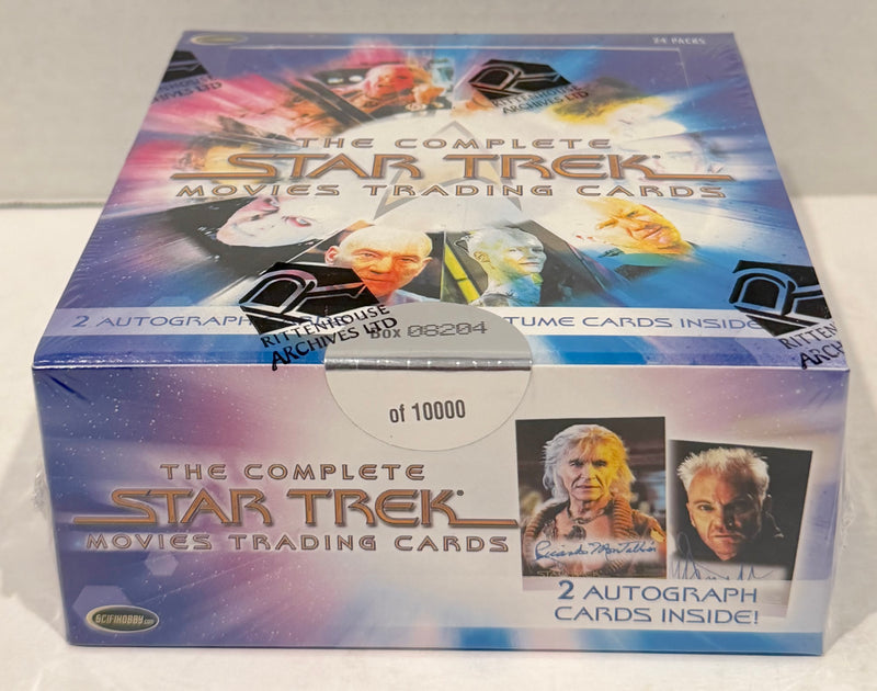 Star Trek The Complete Star Trek Movies Card Box 24 Packs Rittenhouse 2007
