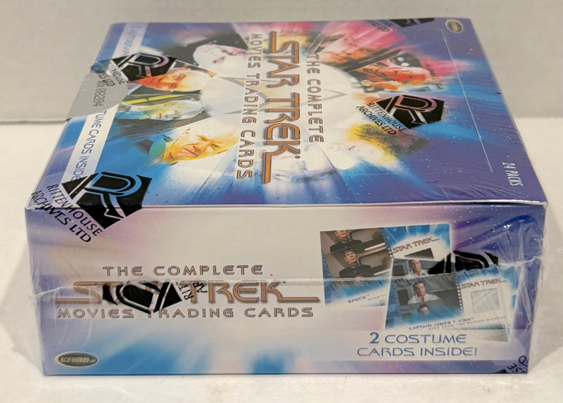 Star Trek The Complete Star Trek Movies Card Box 24 Packs Rittenhouse 2007