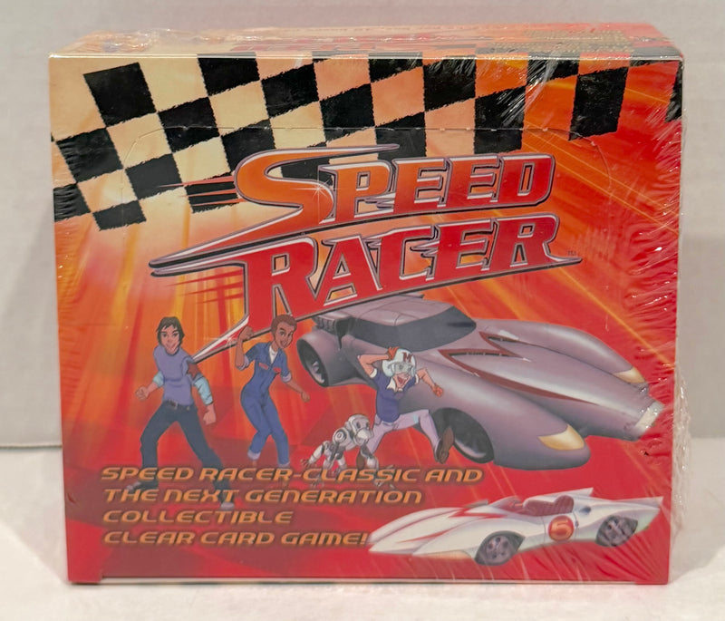 2008 Speed Racer Next Generation CCG Clear Card Game Box