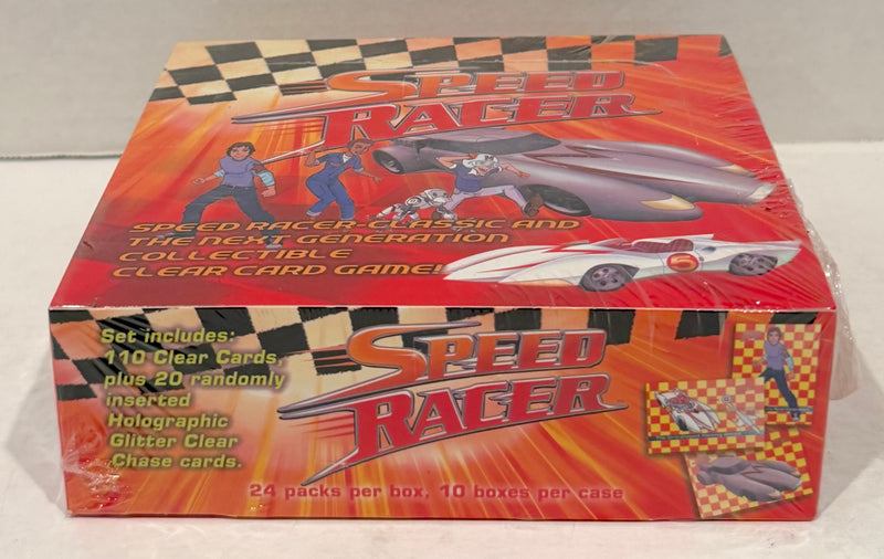 2008 Speed Racer Next Generation CCG Clear Card Game Box