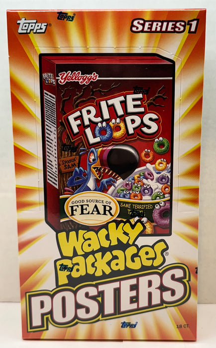 Wacky Packages Series 1 Posters Card Box 18 Packs Topps 2012   - TvMovieCards.com