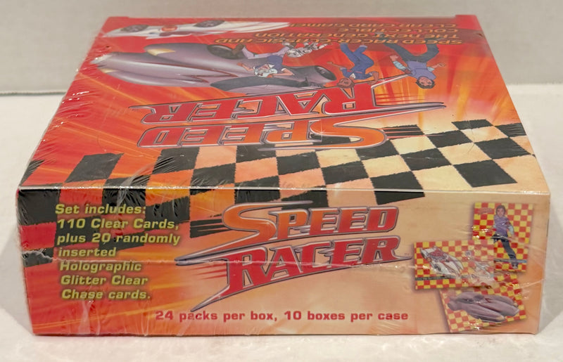 2008 Speed Racer Next Generation CCG Clear Card Game Box