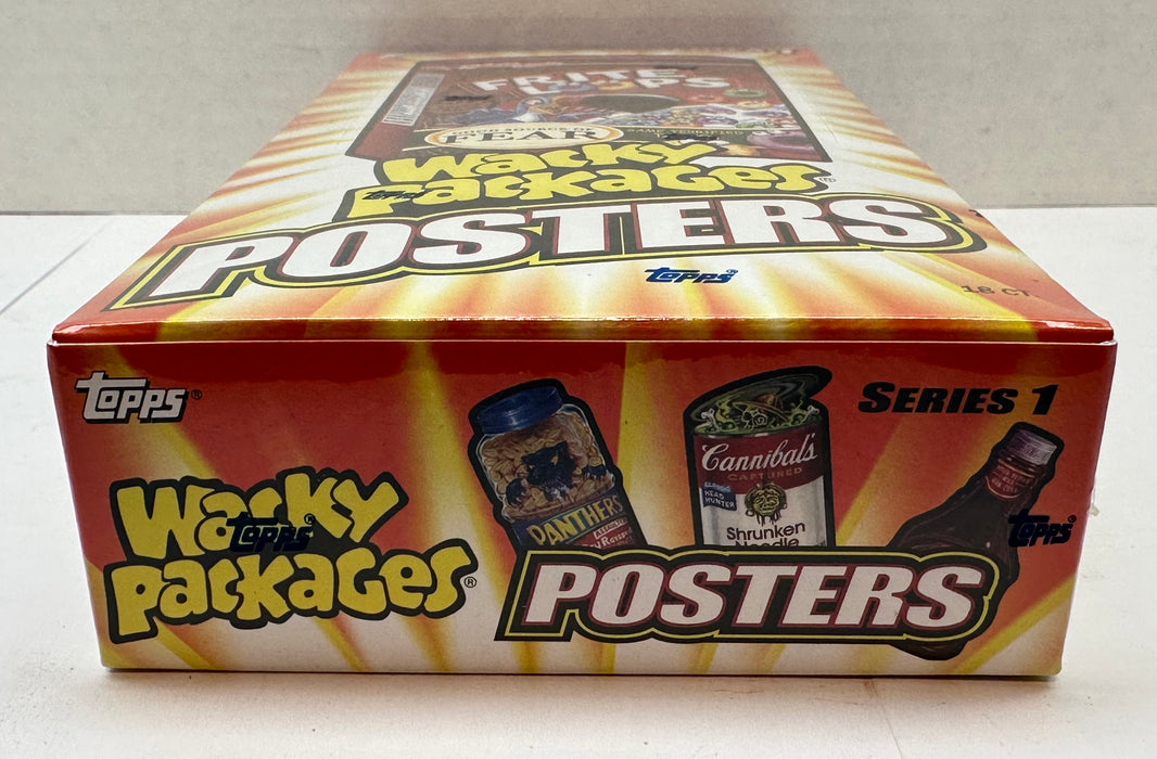 Wacky Packages Series 1 Posters Card Box 18 Packs Topps 2012   - TvMovieCards.com