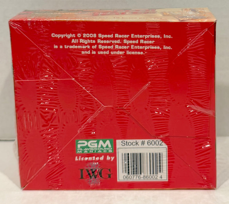 2008 Speed Racer Next Generation CCG Clear Card Game Box