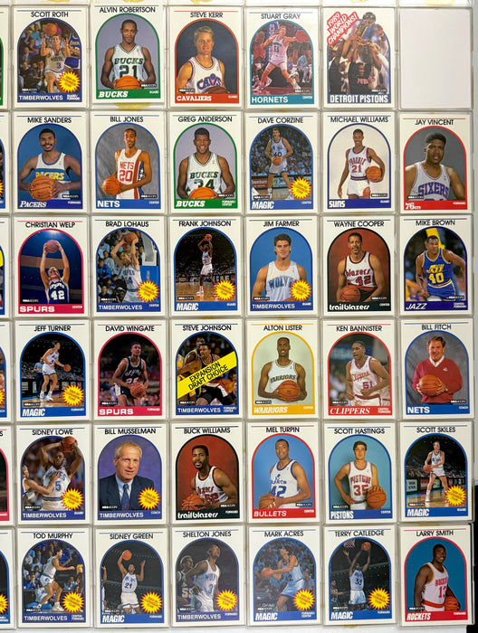 1989-90 Hoops Series 2 Complete Expansion Trading Card Set #301-353 NM   - TvMovieCards.com