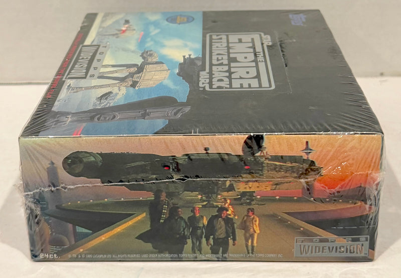 Star Wars Empire Strikes Back Widevision Card Box 24ct Topps 1995