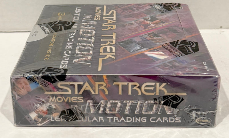 Star Trek Movies in Motion Card Box 24 Packs 3 Autograph Cards Rittenhouse 2008