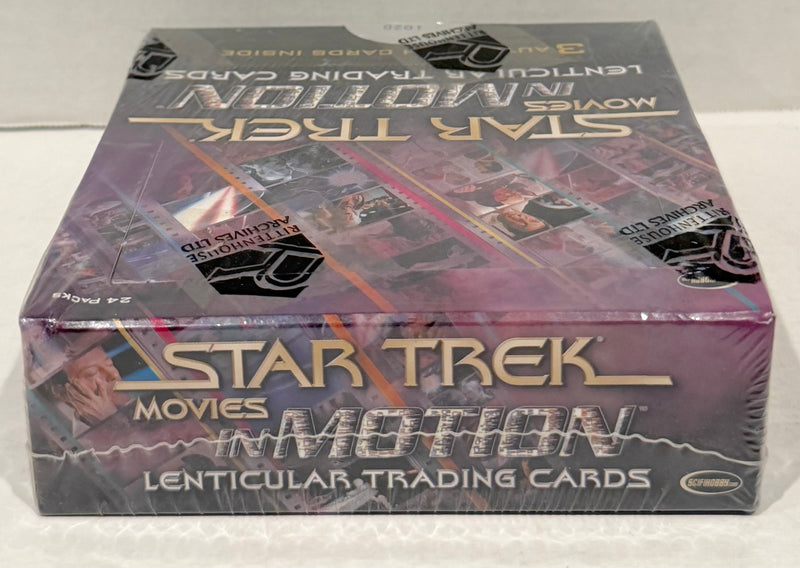 Star Trek Movies in Motion Card Box 24 Packs 3 Autograph Cards Rittenhouse 2008