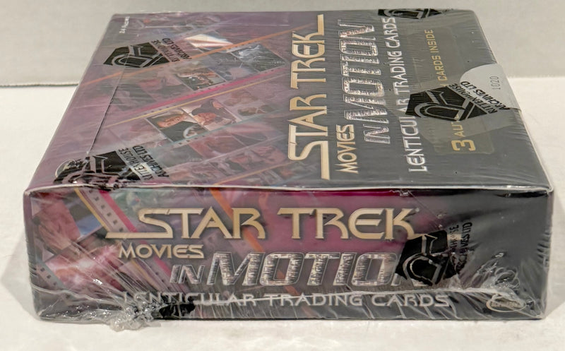 Star Trek Movies in Motion Card Box 24 Packs 3 Autograph Cards Rittenhouse 2008