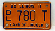 2011 Illinois Motorcycle Dealer Dealership License Plate DL 780T Harley Davidson   - TvMovieCards.com