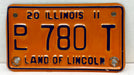 2011 Illinois Motorcycle Dealer Dealership License Plate DL 780T Harley Davidson   - TvMovieCards.com