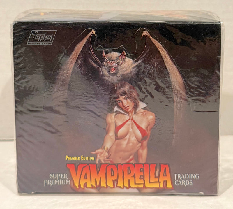 Visions of Vampirella Premier Sealed Trading Card Box 24 Packs Topps 1995